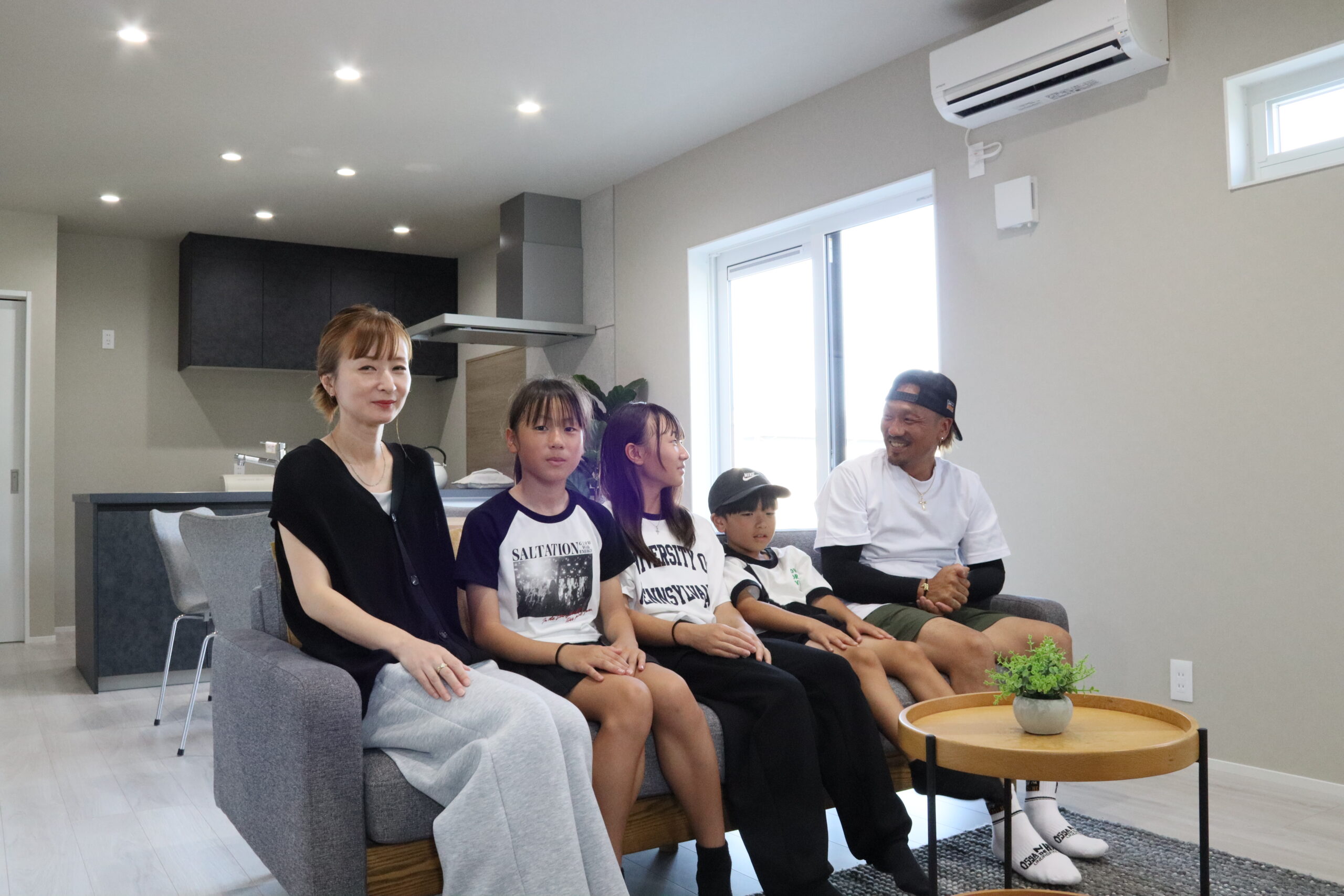 家族みんなが自然と集まる、つながりを大切にした住まい。