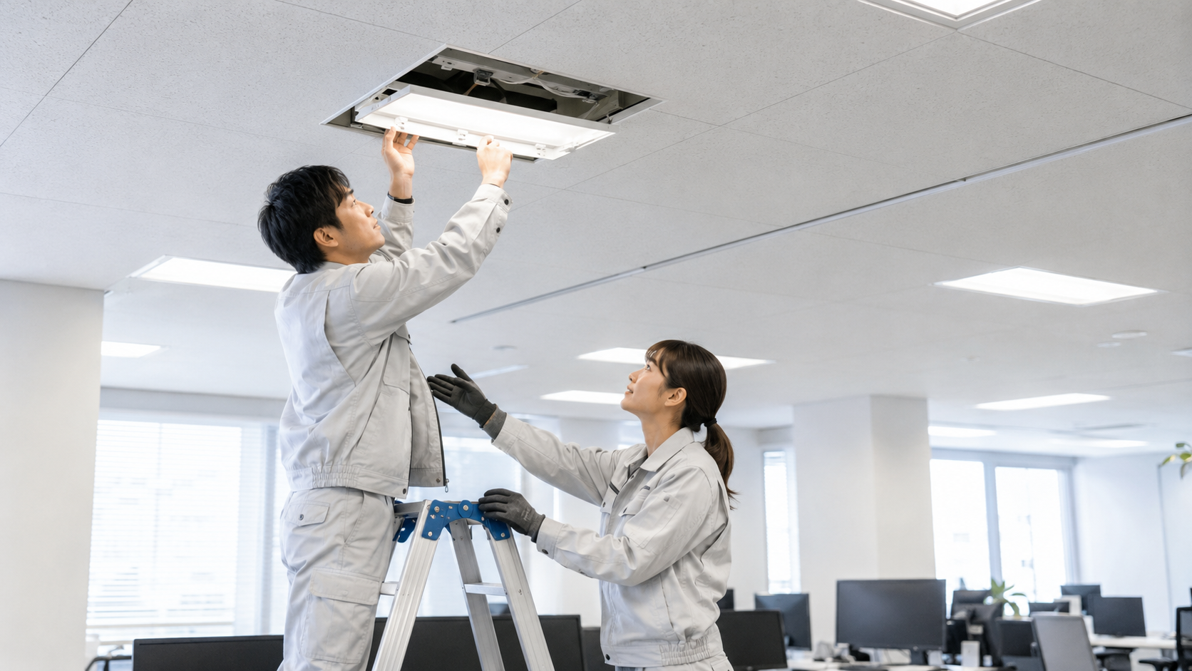 安全作業と設備管理