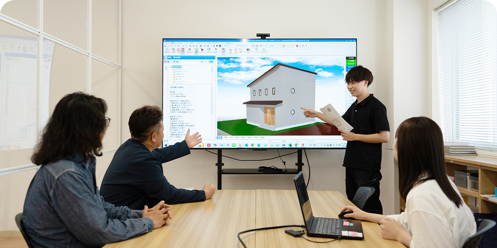 現場もスケジュールも、無理をしない提案が基本。