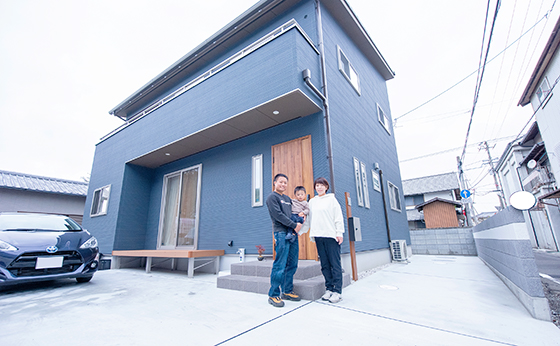 地域密着の家づくりで石井町住宅着工数No.1