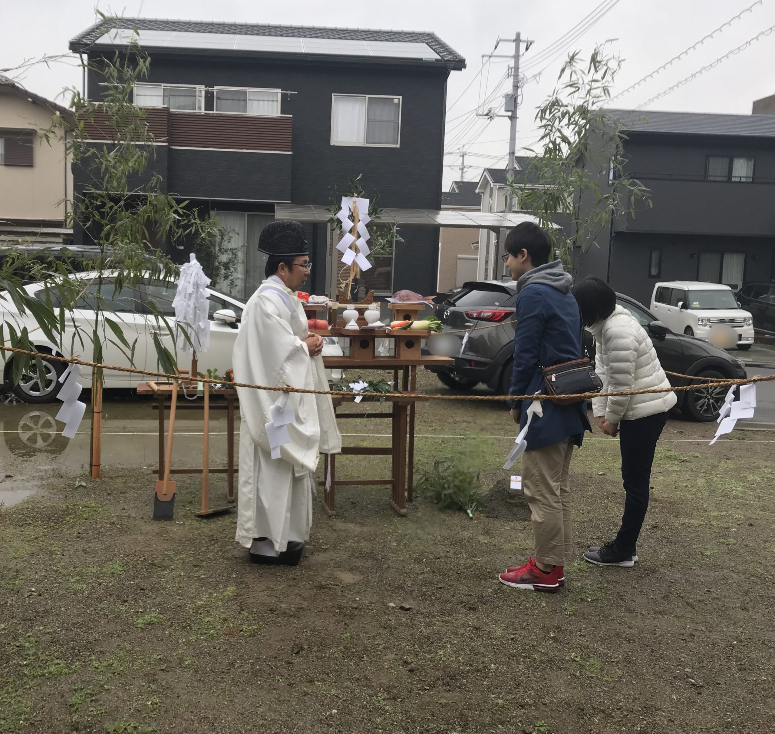 地鎮祭です！